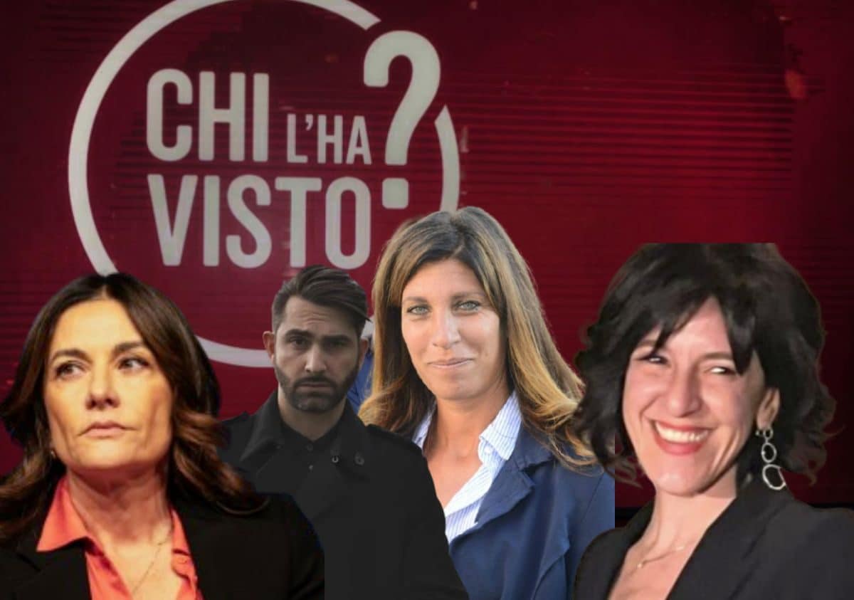 La Rai per il dopo Sciarelli cerca nella redazione di Chi l'ha visto?, dal Tg1 Chimenti e Cardinaletti rifiutano