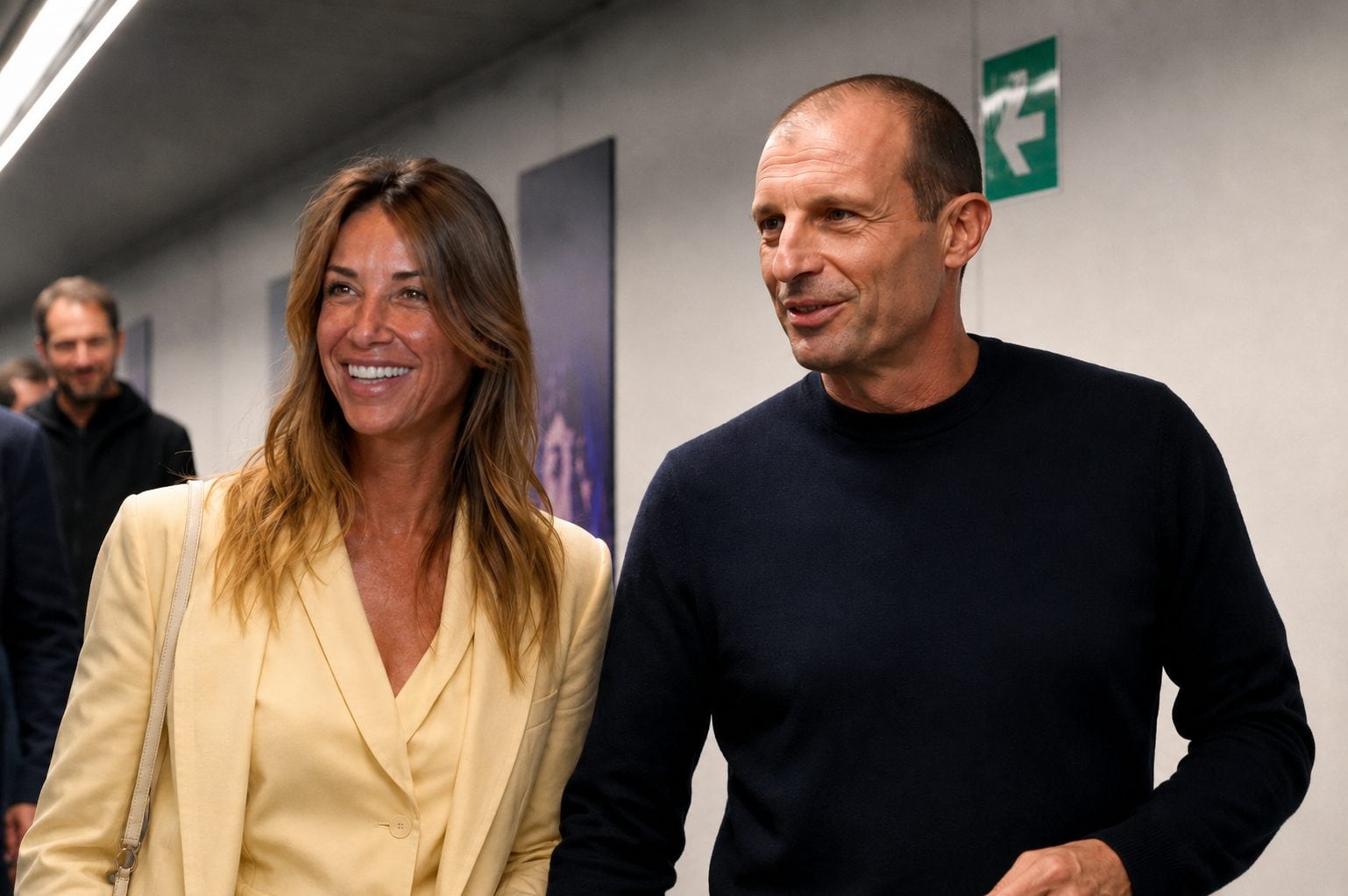 Chi è Nina Lange Barresi, la compagna di Max Allegri oggi al Napoli con lui