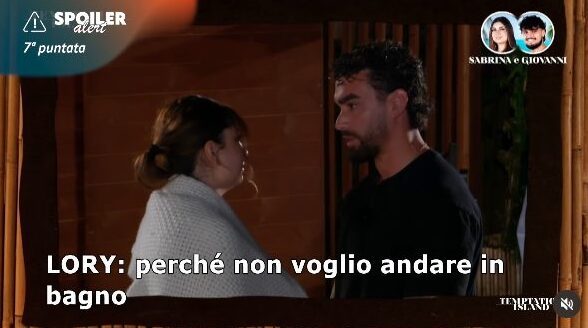 Anticipazioni Temptation 27 luglio: Lory si rifiuta di seguire Sabrina in bagno, spuntano video al concerto di Emma