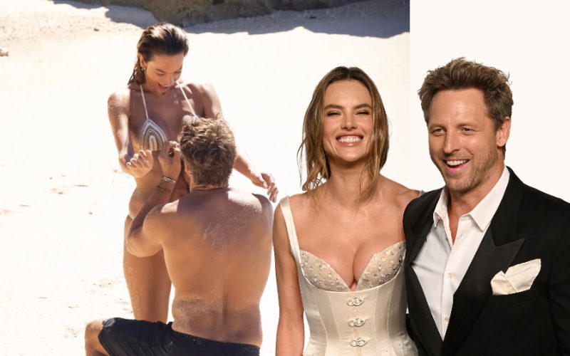 Alessandra Ambrosio sposerà Buck Palmer, è il suo primo matrimonio: la proposta in spiaggia, i tatuaggi e il drone