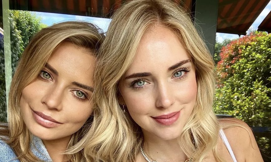 Veronica Ferraro insieme a Chiara Ferragni