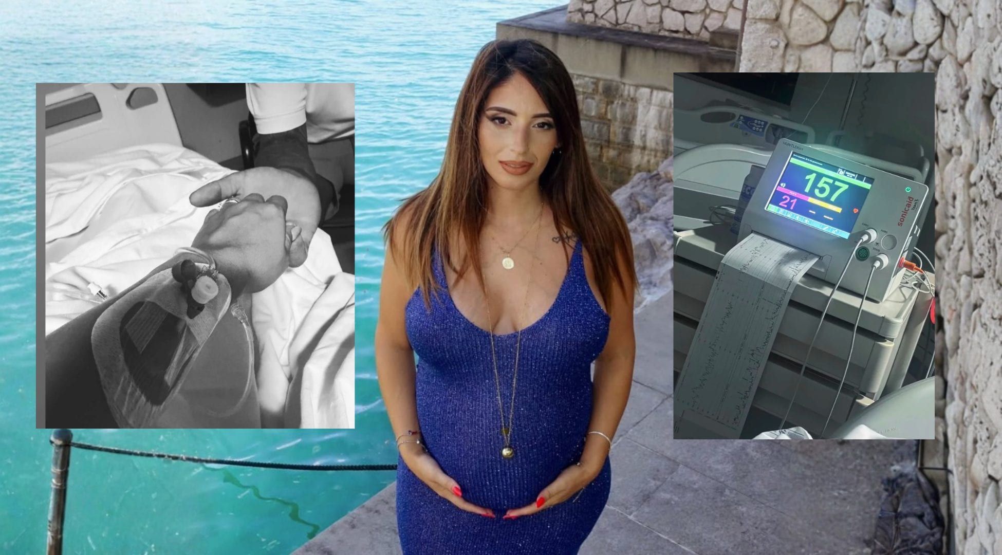 Valentina Riccio ricoverata in ospedale, i medici provano a evitare il parto prematuro: "Stanno facendo il possibile"