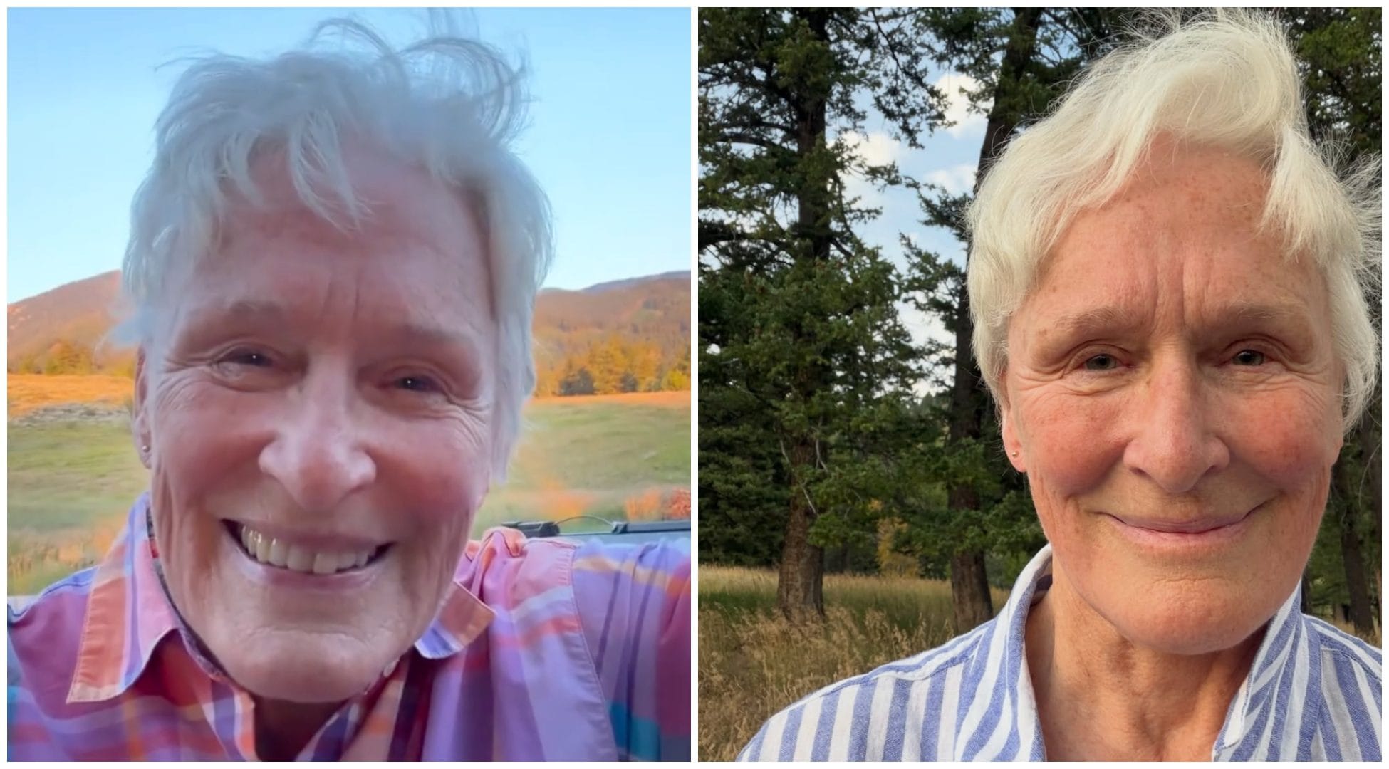 Il saluto al tramonto di Glenn Close scambiato per un addio alla vita, l'attrice costretta a spiegare