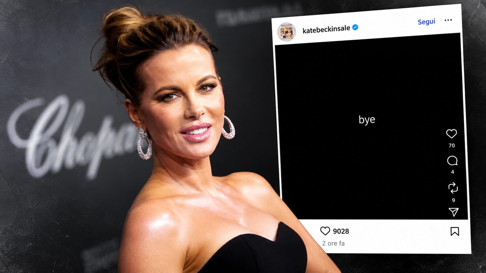 Paura per Kate Beckinsale, l'attrice di Underworld pubblica post allarmanti: “Mi arrendo. Addio”