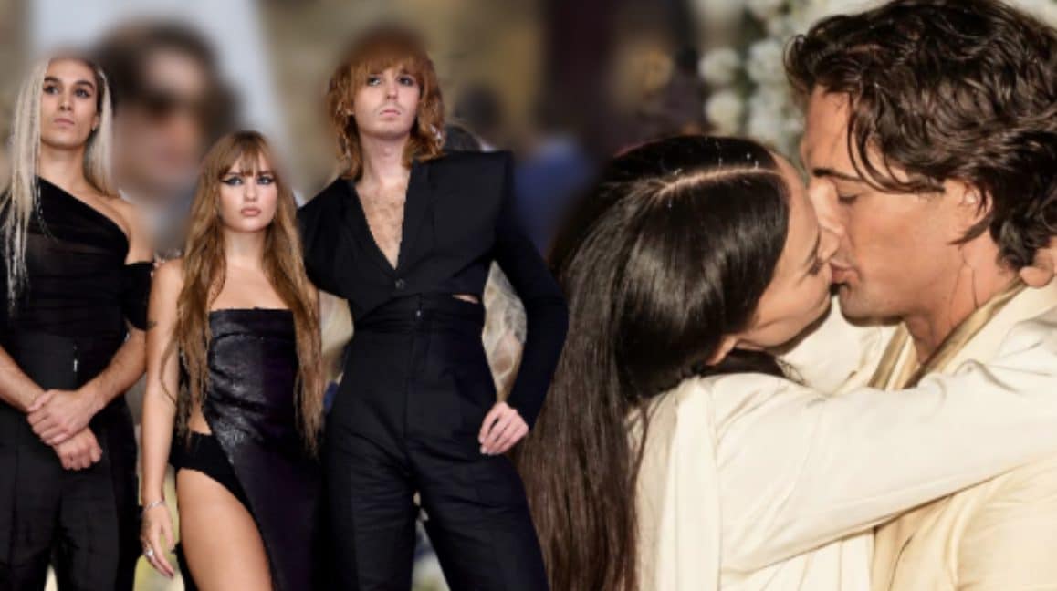 I Maneskin alle nozze di Damiano David e Dove Cameron: la reunion della band ma senza annunci ufficiali