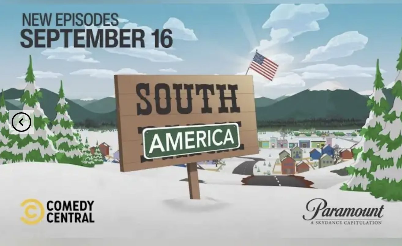 South Park cambia nome in South America: la parodia dei rinomini di Donald Trump
