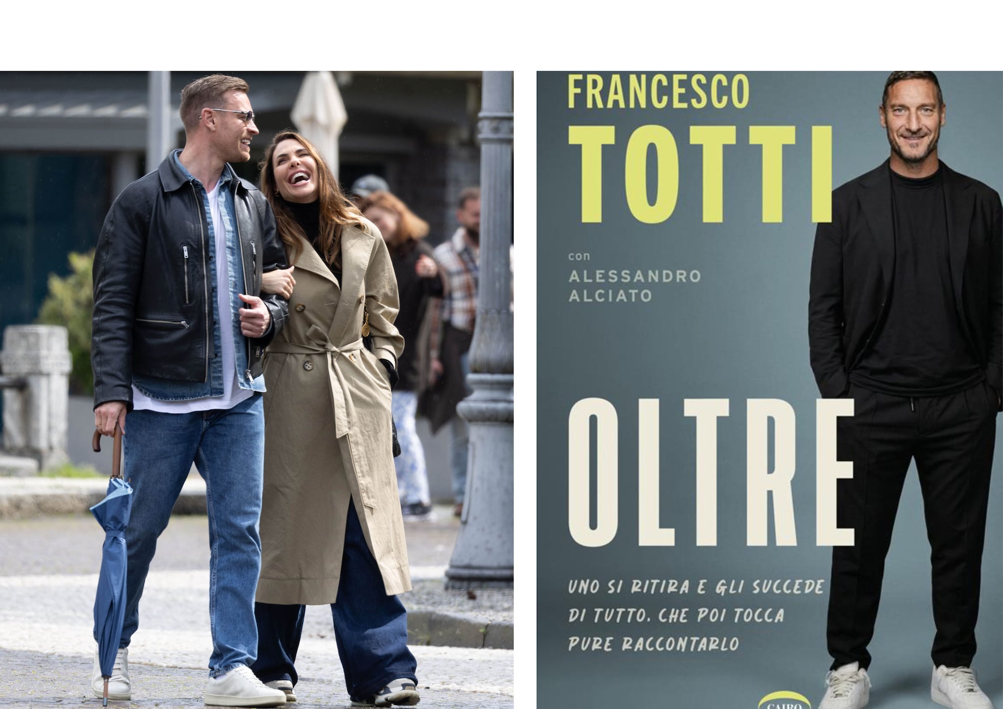 "Sei caduto in basso: le reazioni al nuovo libro di Totti il giorno dopo il matrimonio di Ilary e Bastian