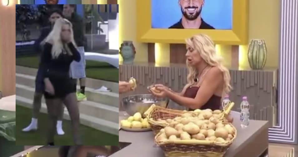 Valeria Marini e la 'mela avvelenata' al GF Vip: nessun virus, la showgirl ha mangiato un oggetto di scena