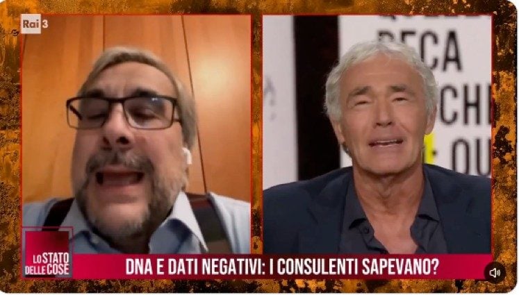 Scontro tra Massimo Giletti e il consulente dei Poggi: "Ma sono deficiente io?" e Capra risponde sì