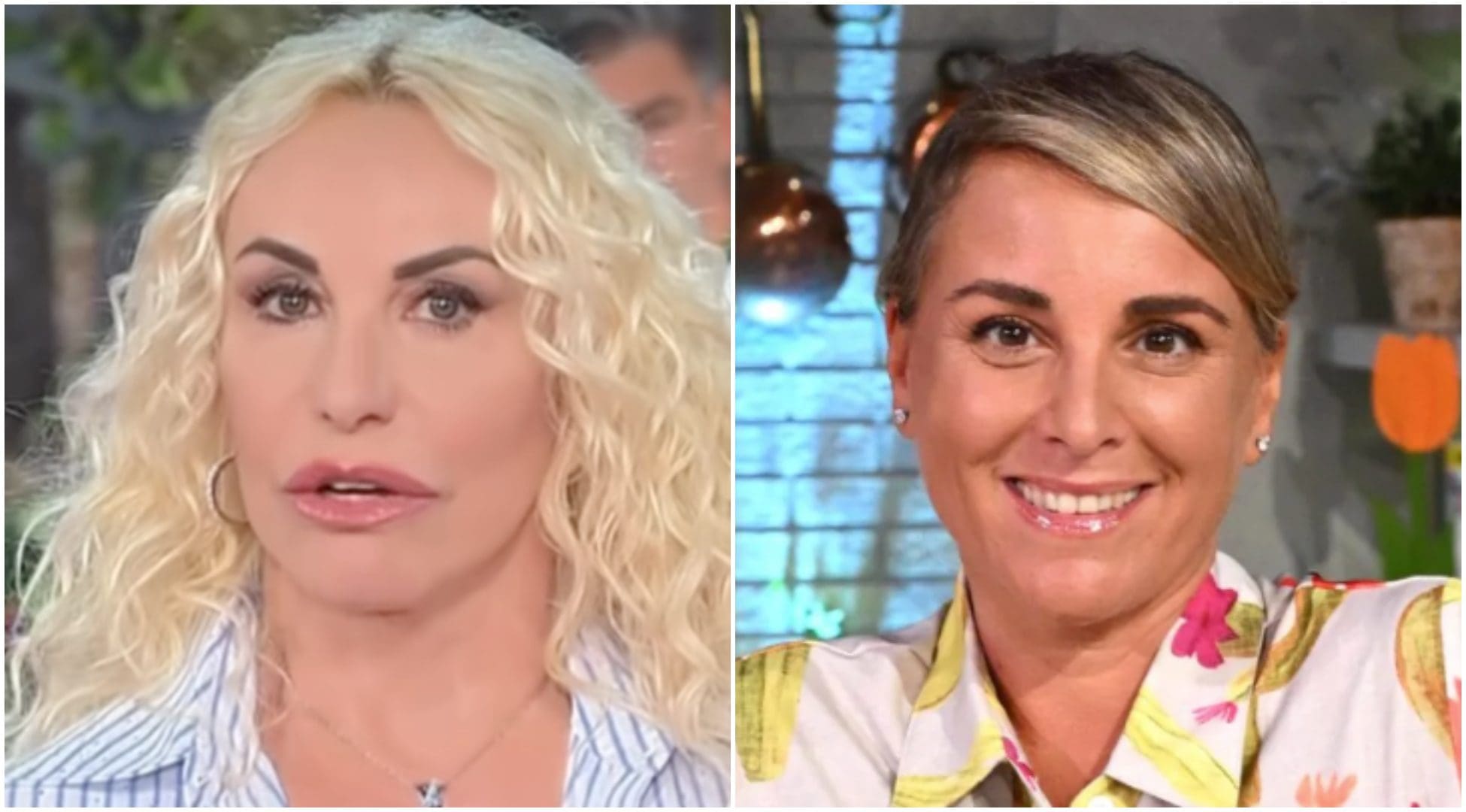 Antonella Clerici in lacrime a È sempre mezzogiorno: morto il marito di Giusina Battaglia