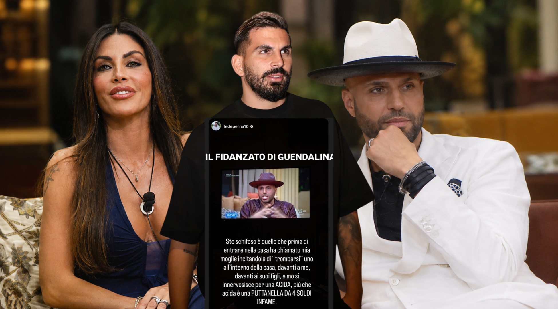 Federico, compagno di Guendalina Tavassi, e l’insulto omofobo a Jonathan: “Put***lla, voleva mi tradisse al GF"