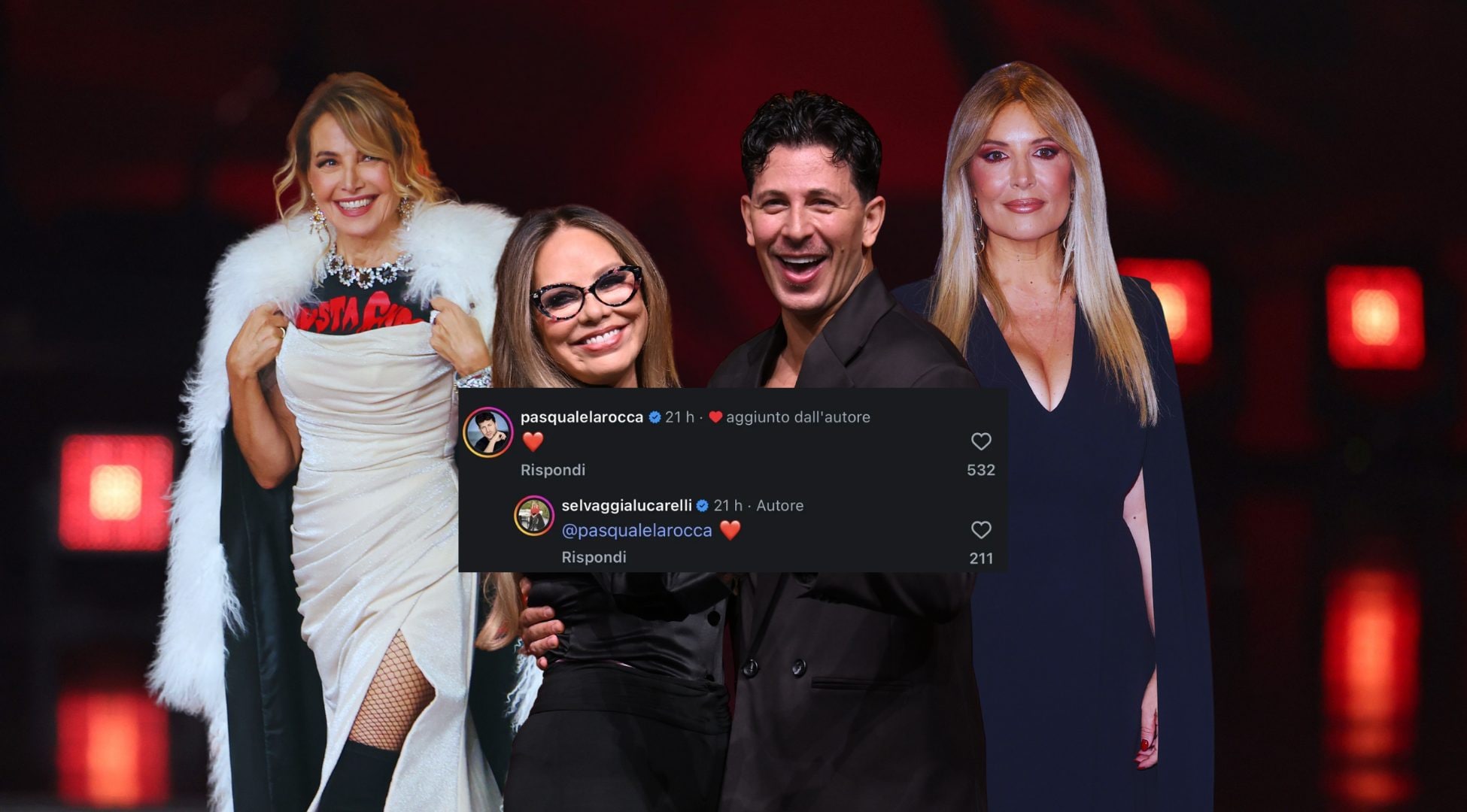 Pasquale La Rocca e il cuore "ballerino" a Selvaggia Lucarelli dopo il post su Ballando