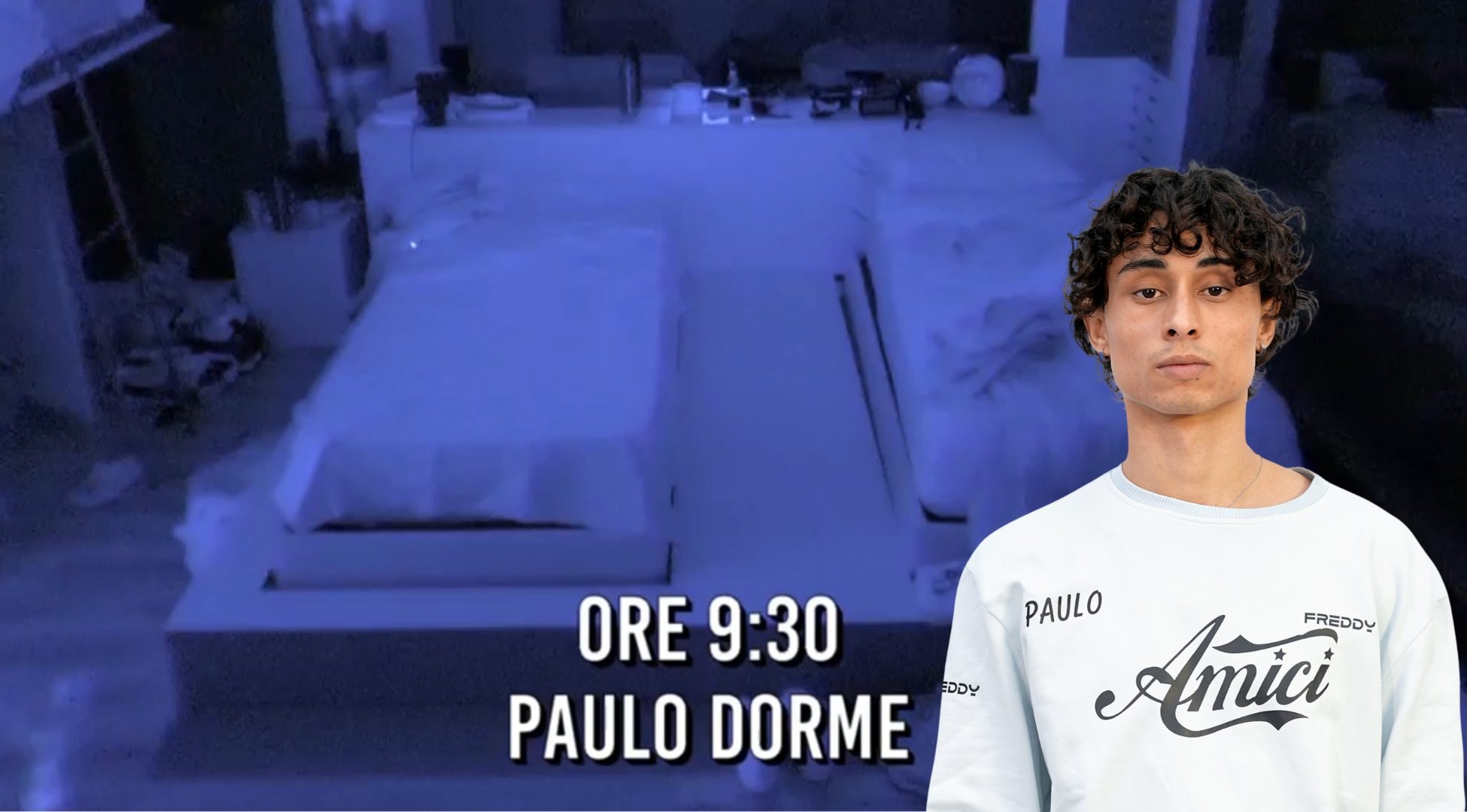 Paulo salta le lezioni ad Amici perché preferisce dormire, alla maestra che lo aspettava in sala: “Volevo riposare”