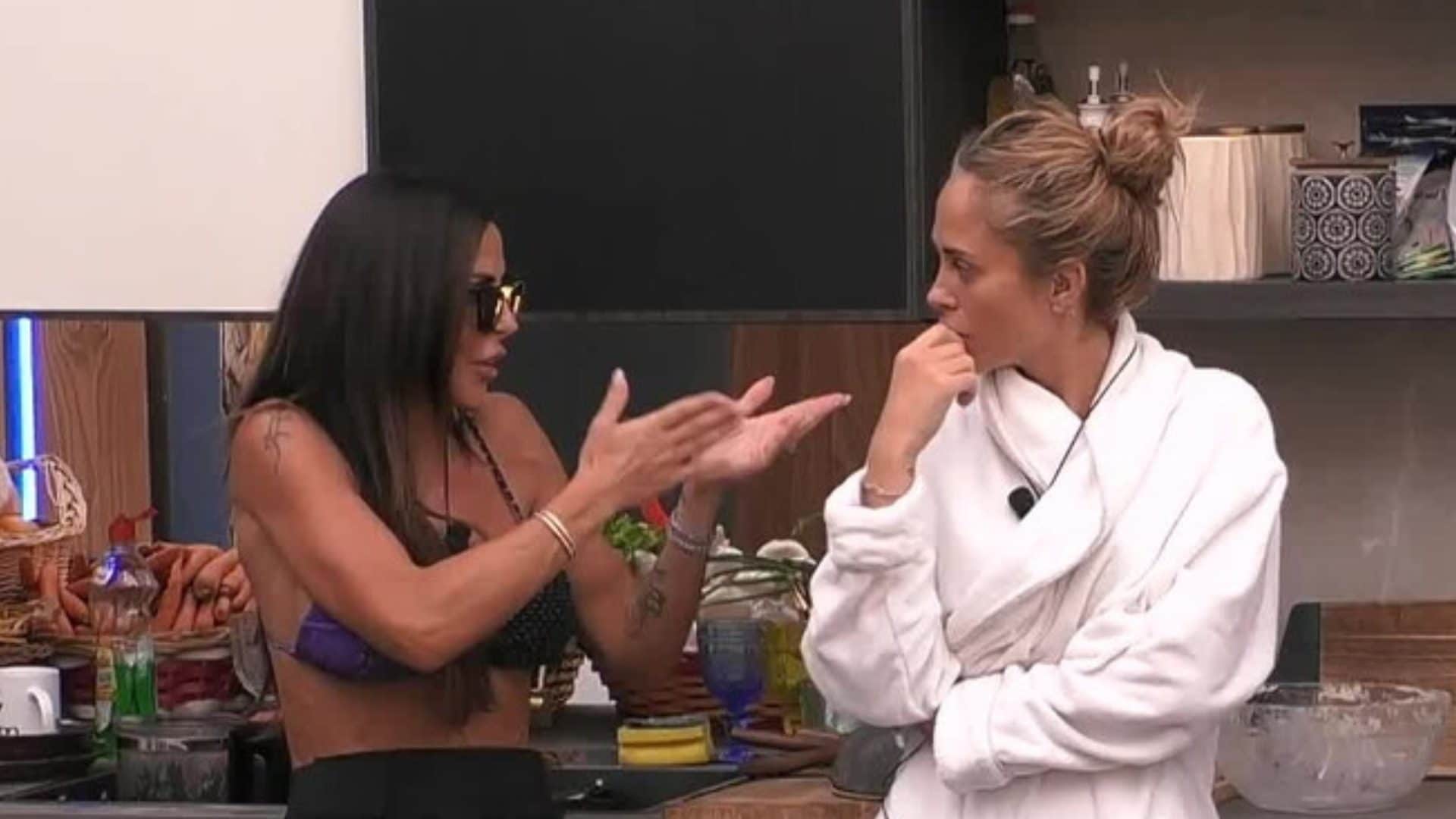 Guendalina Tavassi contro Federica Morello al GF Vip, lo scontro per il naso rifatto