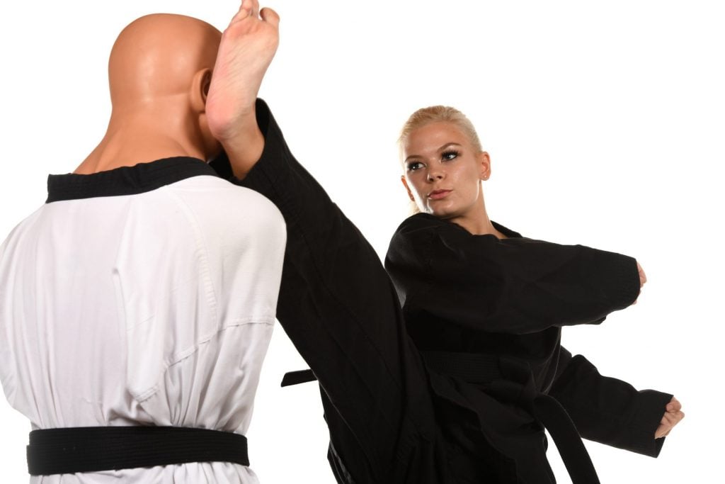 Manichino Wing Chun Con Braccia A Molla - Allenamento Portatile Per Kung Fu - Foto 5