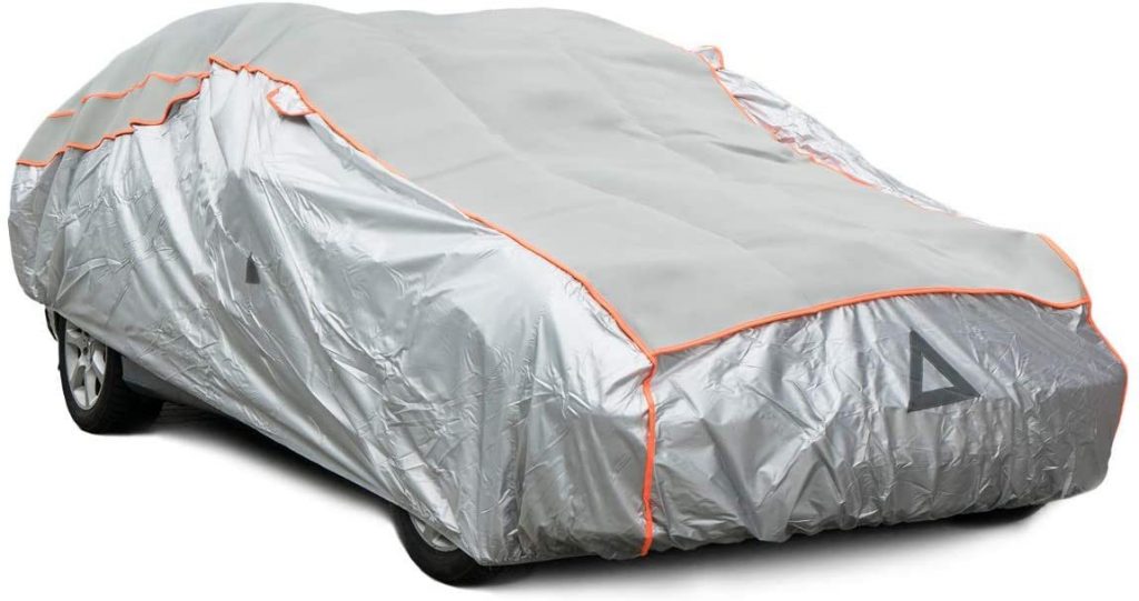 Telo Copriauto Zerust ZRCCM3U Bianco 87x216x66 Polietilene Resistente