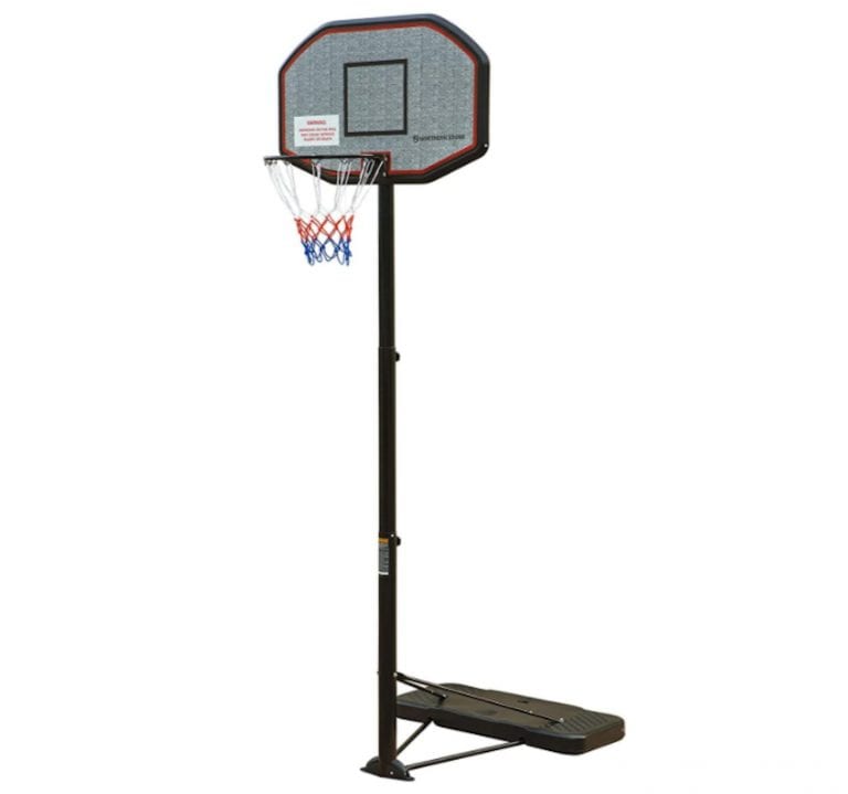 Canestro Da Basket Regolabile Per Esterno E Interno - Diametro 32cm, Con Rete Resistente - Foto 5
