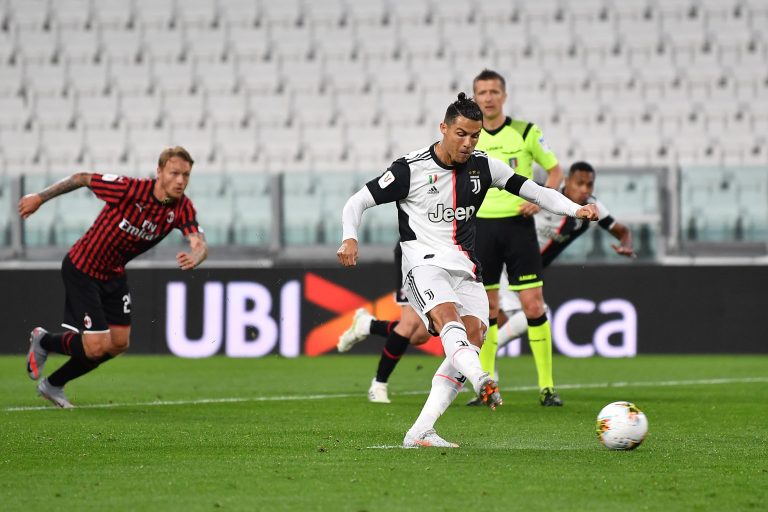 Senza tifosi allo stadio si sbagliano più rigori, e lo sa anche Cristiano Ronaldo