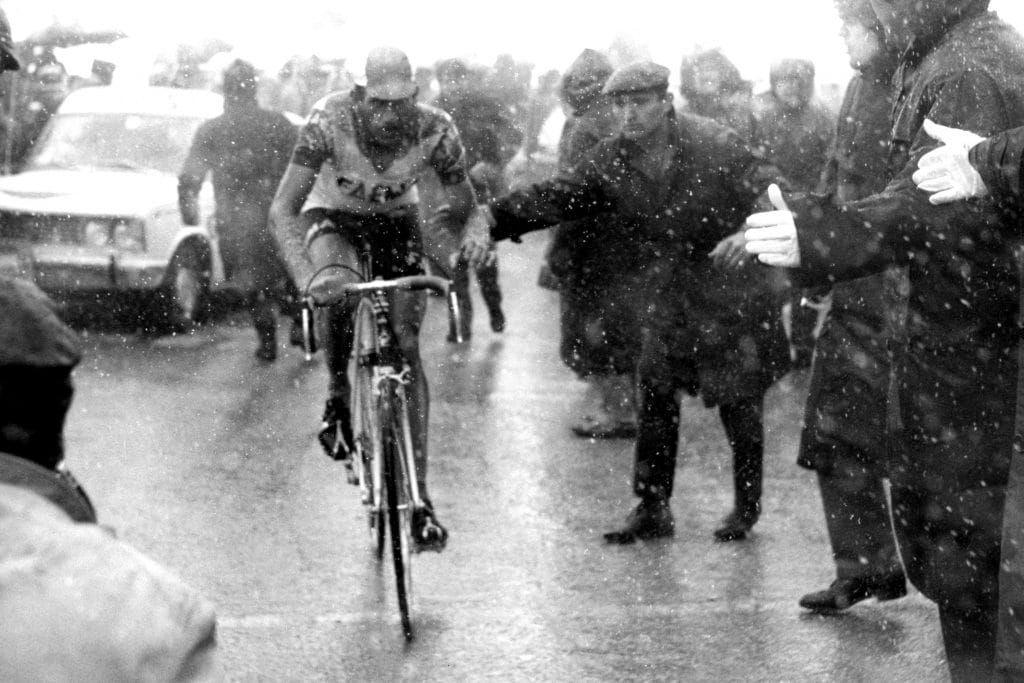Vittorio Adorni in azione