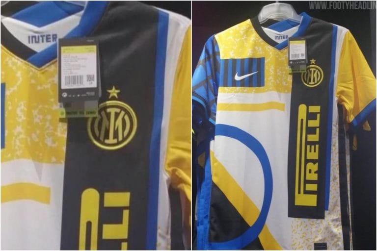 La quarta maglia dell'Inter 2021/2022: mix di colori e stili con il nuovo  logo sul petto