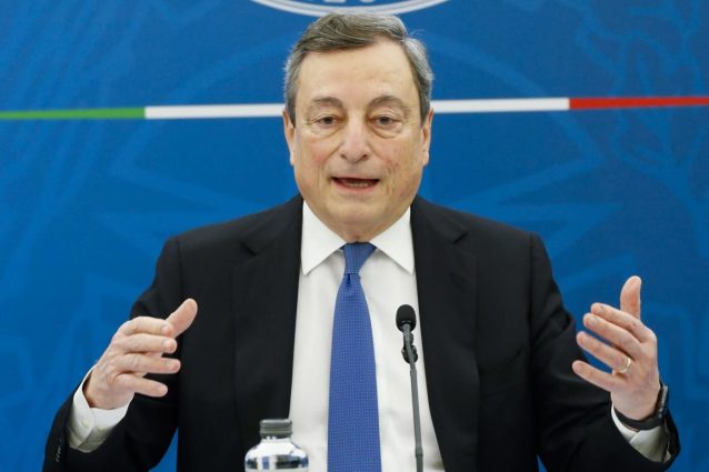 Anche Mario Draghi contro la Superlega con Uefa e Figc