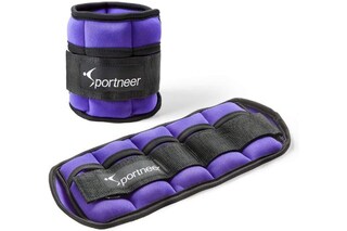 Tonificare Gambe Glutei Cavigliere Con Pesi Stronger - Set Da 2 Da 1Kg Per Allenare Polpacci E Glutei - Regolabili In Neoprene Pesi Per Fitness E Danza