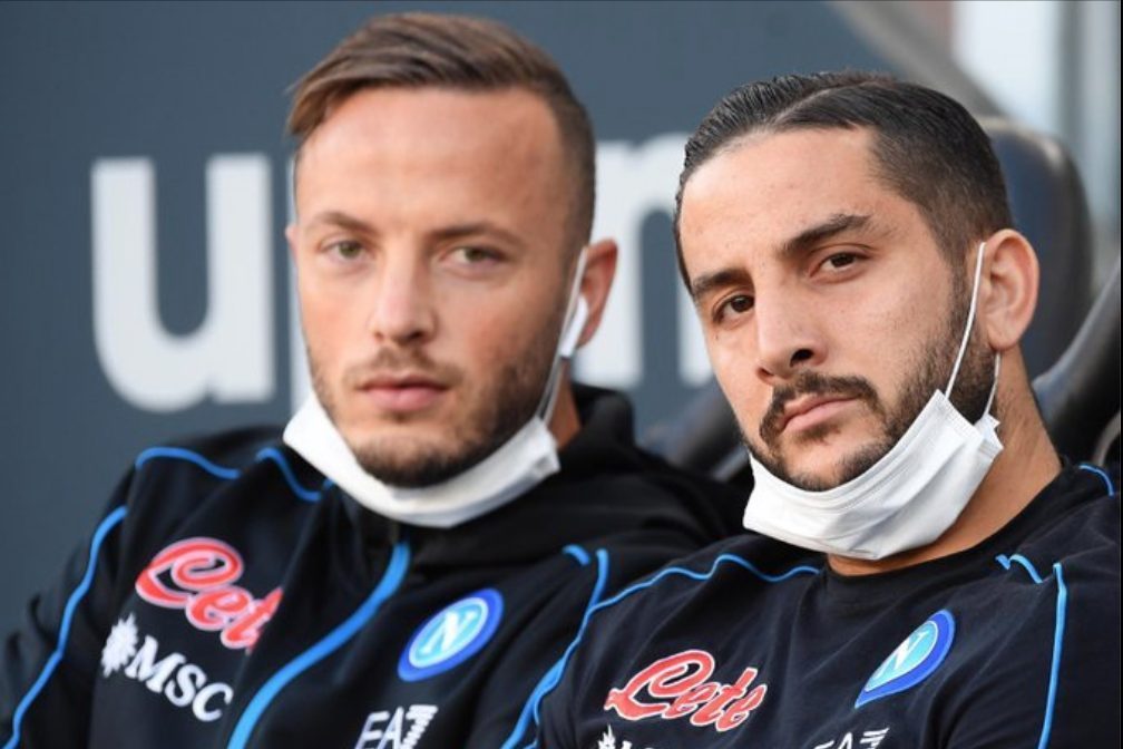 I difensori del Napoli, Rrahmani e Manolas (fonte, sito ufficiale del club)