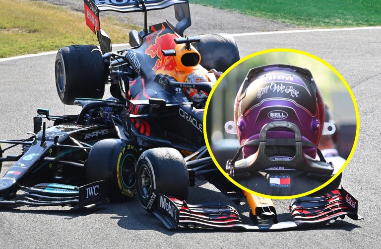 Hamilton ha inventato il colpo alla testa: una foto spaventosa smonta la  teoria del complotto