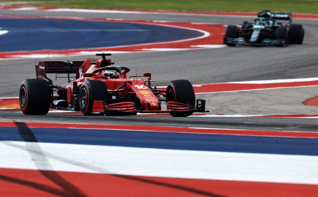 La griglia di partenza del GP USA a Austin di Formula 1