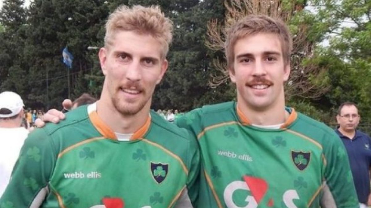 Mateo e Lucas Pierazzoli durante un match