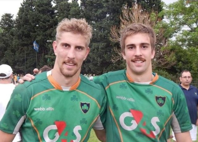 Mateo e Lucas Pierazzoli durante un match