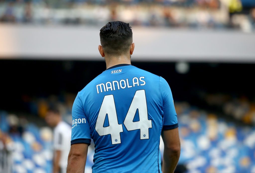 Il messaggio di addio fi Kostas Manolas che non tutti i tifosi del Napoli hanno gradito
