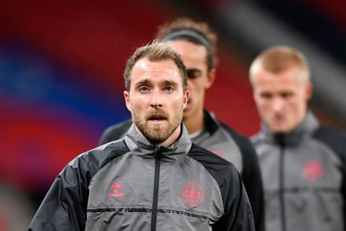Eriksen ha ripreso gli allenamenti nel centro sportivo del club OB di Odense