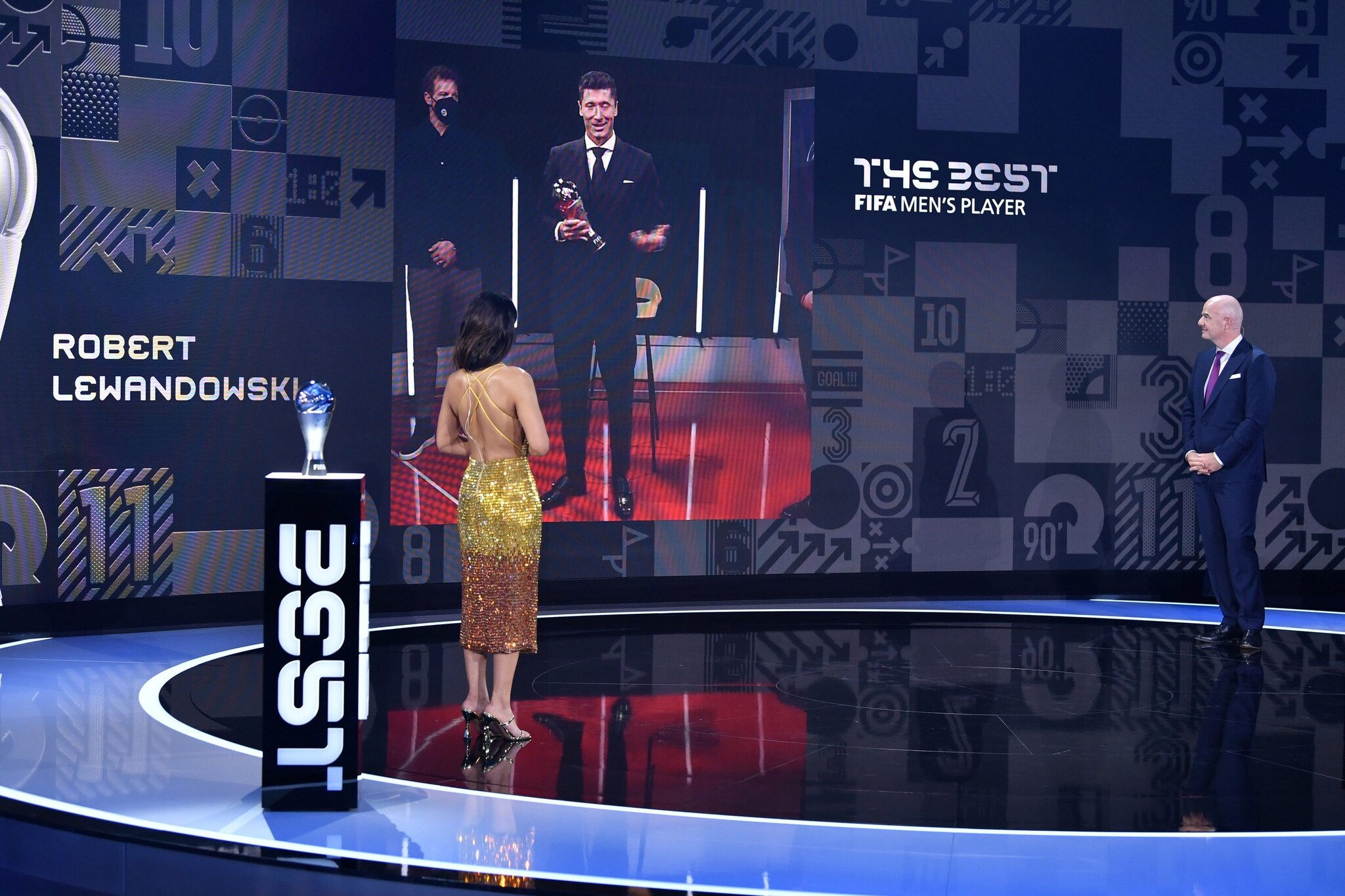 Lewandowski si aggiudica il The Best Men’s Player 2021