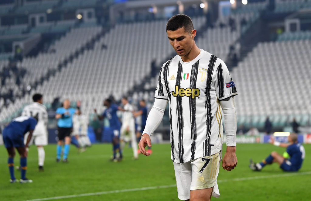 Tutta la delusione di Cristiano Ronaldo con la Juventus, per tre anni fuori dalla Champions (ai quarti e gli ottavi)