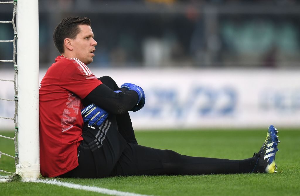 Per effetto delle nuove norme sul Green Pass rafforzato Szczęsny potrà essere solo in panchina contro l’Inter nella finale di Supercoppa Italiana