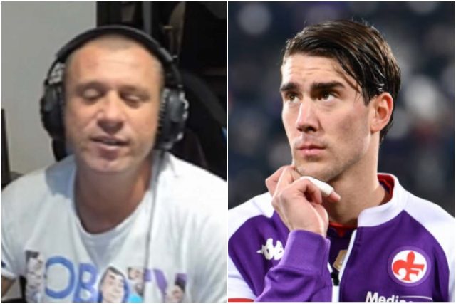 Antonio Cassano senza peli sulla lingua, questa volta nel mirino c’è Dusan Vlahovic