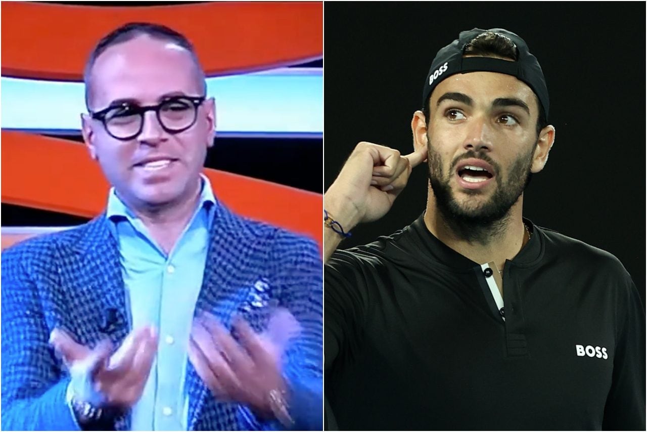 Michele Criscitiello (Sportitalia) fa ironia sulla semifinale degli Australian Open che vedrà in campo Matteo Berrettini contro Rafa Nadal.