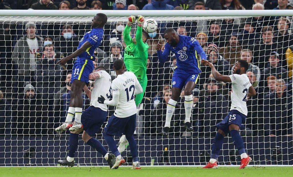 L’uscita sbagliata di Gollini che ha favorito l’intervento di Rudiger e la rete del vantaggio del Chelsea