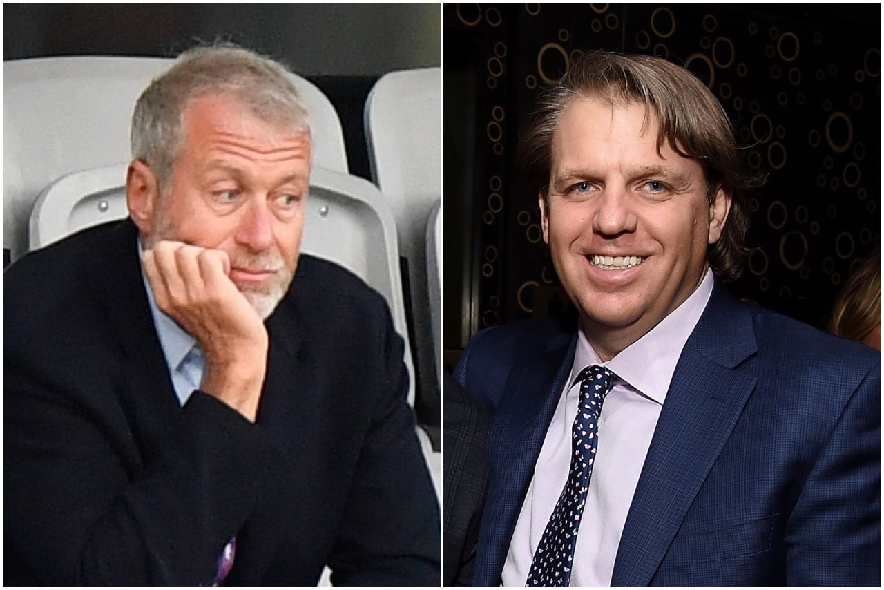 Todd Boehly (a destra) è il nuovo proprietario del Chelsea. Un comunicato ufficiale dei Blues ha chiarito i termini e le cifre della cessione.