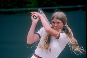 L'ex prodigio Andrea Jaeger:
