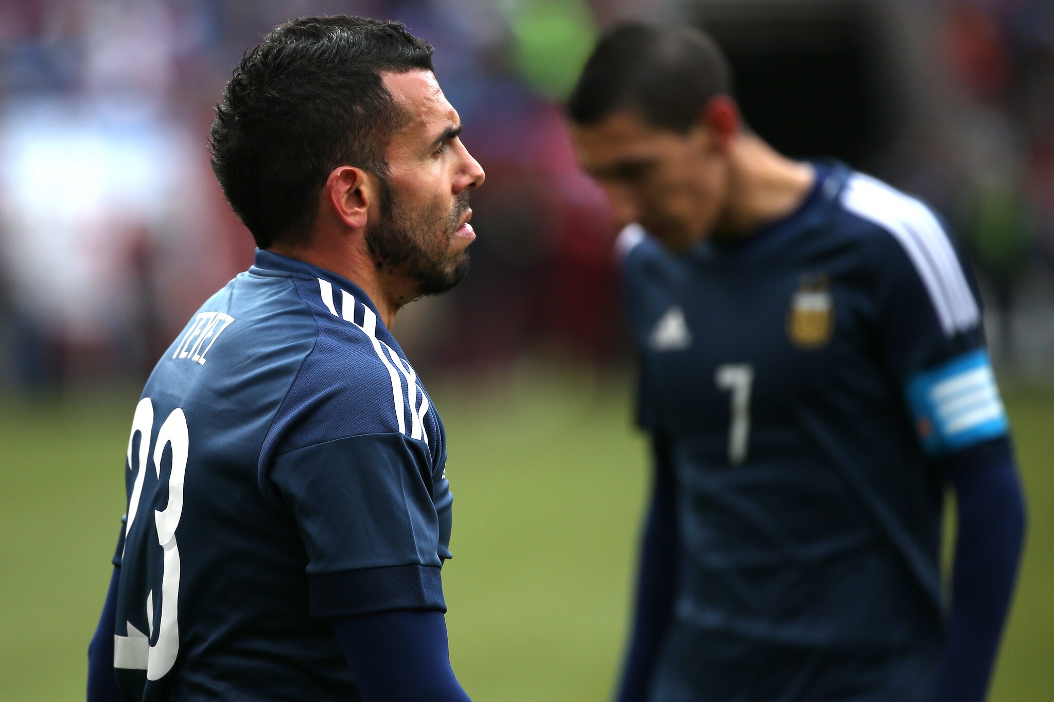 Tevez e Di Maria ai tempi della Nazionale argentina