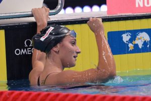 Simona centra il tris continentale nella sua Roma: medaglia d'oro negli 800 stile libero