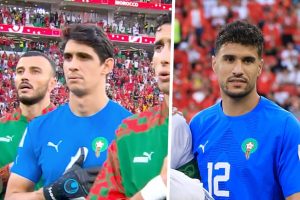 Il mistero del portiere del Marocco: canta l'inno ma poi non gioca