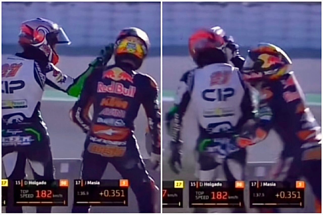 Rissa in pista nel Motomondiale: pugni e colpi proibiti tra piloti dopo ...