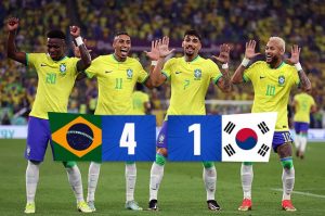 La Seleçao balla sulla Corea del Sud ai Mondiali: bastano 45 minuti
