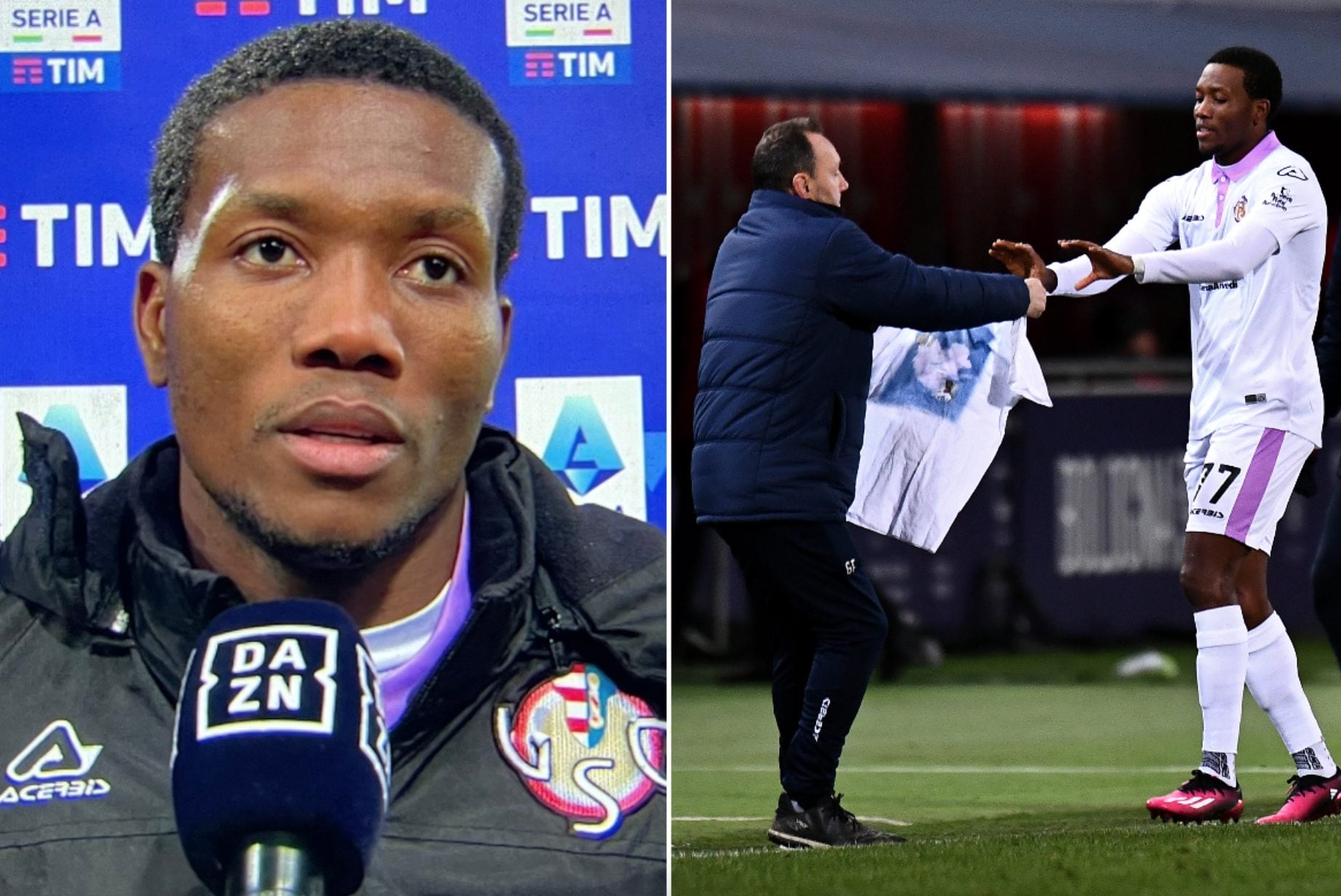 Dietro i gol di Okereke c'è una storia triste "Le mie dediche sono per