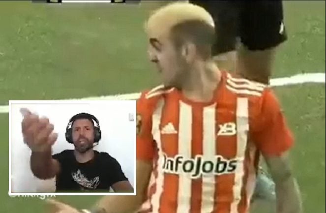 Gli insulti di Aguero in diretta: 