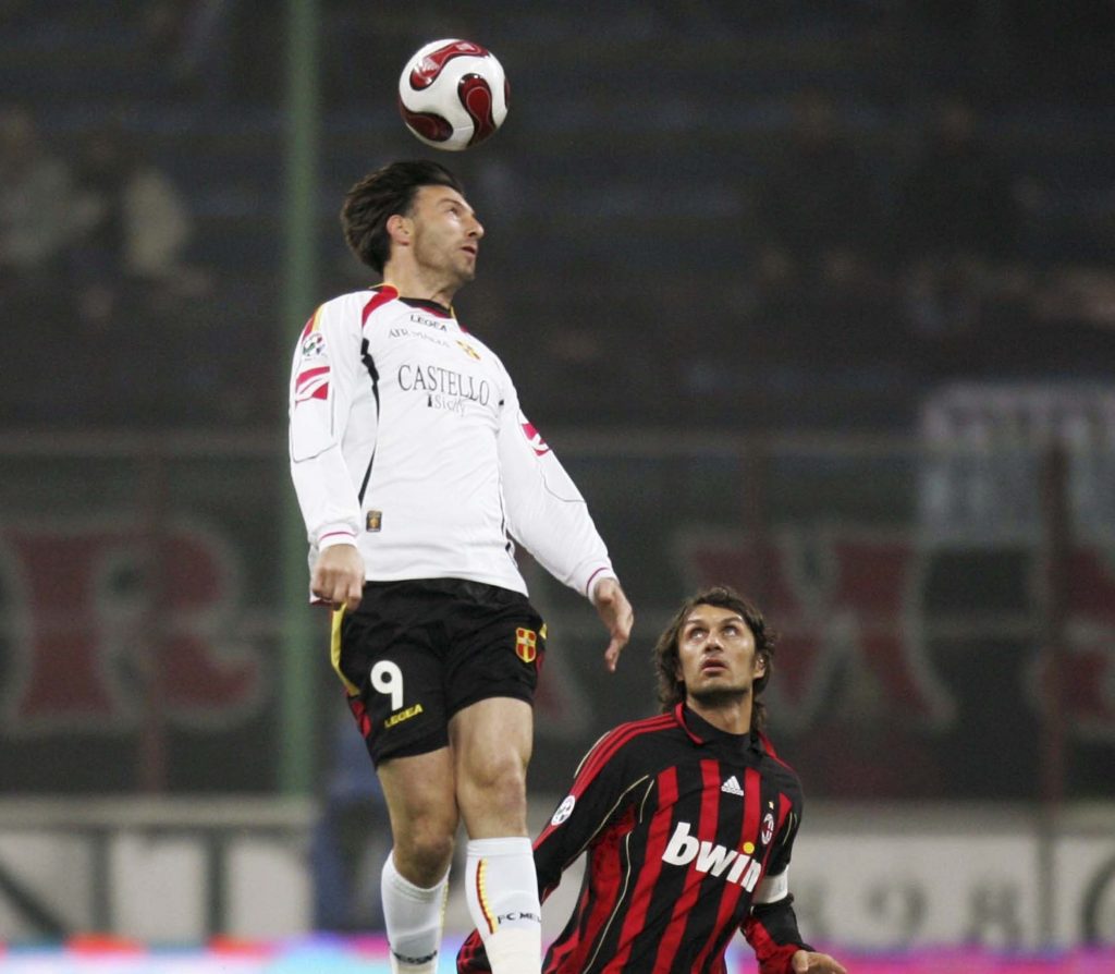 Riganò oggi fa il muratore in un cantiere: