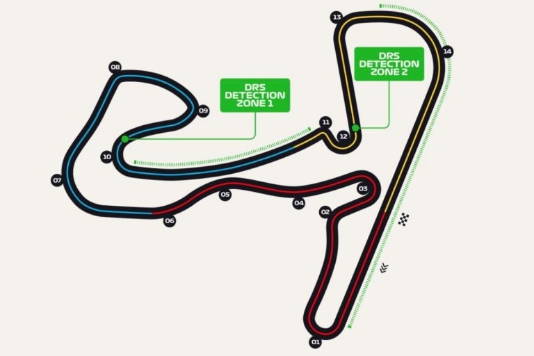 La griglia di partenza del GP d'Olanda di Formula 1 2024
